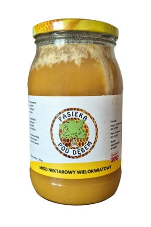 Miód nektarowy wielokwiatowy późny 1100g