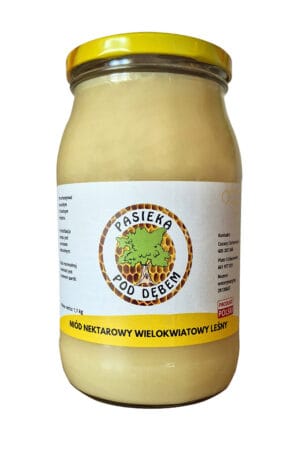 Miód nektarowy wielokwiatowy leśny 1100 g