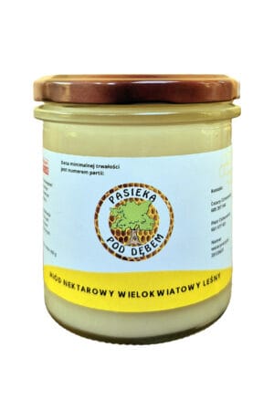 Miód nektarowy wielokwiatowy leśny 450g