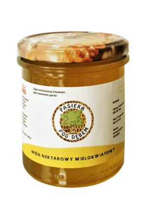 Miód nektarowy wielokwiatowy późny 450g